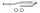 Toyota Hilux 2005-2015 2,5 -3,0 hátsó kipufogó dob